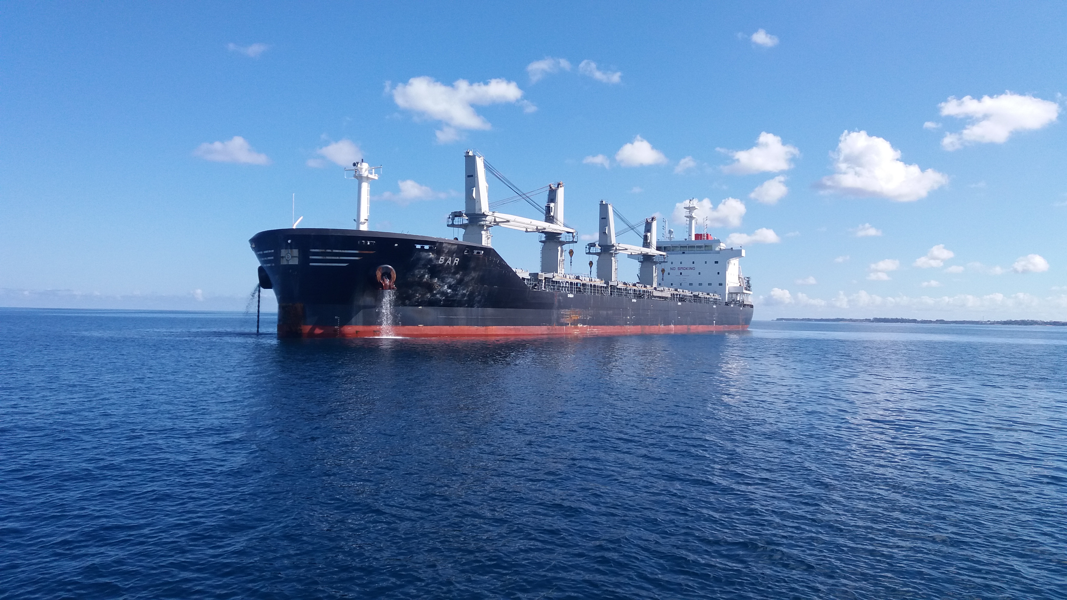 Cruise Vessel at Port Louis Mauritius