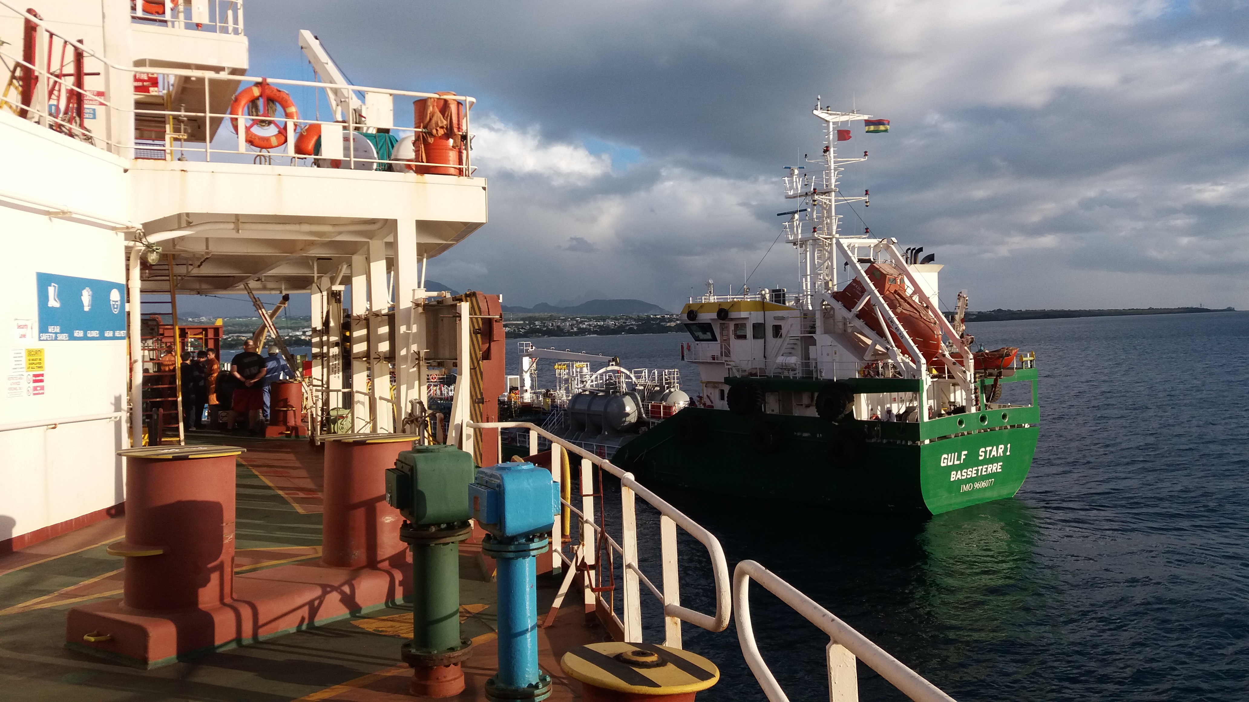 Cruise Vessel at Port Louis Mauritius