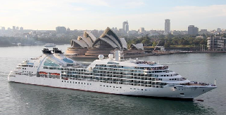 Cruise Vessel in Mauritius