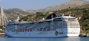 Cruise Vessel in Mauritius