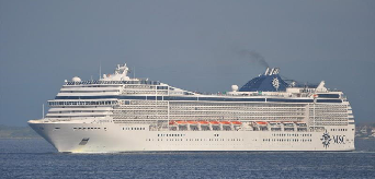 Cruise Vessel in Mauritius